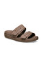 Brooklyn Buckle Low Low Women's Slippers 211215-2Q9Brown - 3