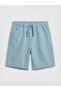 Blue Boy's Shorts with Elastic Waist - 3