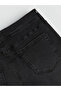 Black Standard Fit Men's Jean Shorts - 5
