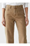 Brown Boyfriend Fit Women's Jean Pants - 6