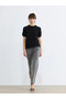 Gray Straight Fit Women's Jean Trousers - 4