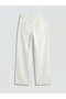 White Straight Fit Women's Jean Pants