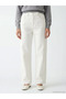 White Straight Fit Women's Jean Pants - 3