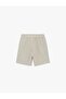 Cotton Pocket Bermuda Shorts with Tie Waist - 4