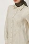 Linen Shirt Collar Tunic 46433 - 3