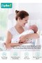 Baby Swaddle Blanket Wrap Cap Gloves and Foot Straps Set Newborn Infant Sleep Sack With Caps 100% Breathable Cotton 0-5 Month - 4