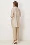 Shirt Collar Jacquard Tunic 46569 - 4