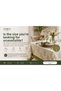 Çeyizlik Lotus Lace Detailed Tablecloth Set – Runner + 12 Napkins |   In a Special Box |   Off-White - 7