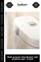 Special Production Shock Absorbing White Furniture Multi-Purpose Silicone Door Wall Protector Buffer 4-Pack - 3