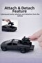 Diecast Metal Model Vehicle Tesla Cybertruck + Cyberquad Set 12 cm Pull and Release - Black - 2