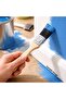 Oil Paint Brush Wooden Handle No: 1.5 Professional Varnish Paint Brush for Precise Application - 5