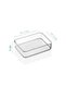 Set of 6 (3XS) (3Xm) Leo Drawer Organizer Jewelry Makeup Organizer Jewelry Box - 4