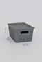 Seul 4 Liter Storage Organizer Box |   Multi-Purpose Organizer |   27.5 X 18 X 12 cm Gray - 4
