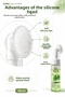 Aqua Centella Silicone Headed Facial Washing Foam |   150 ml Anti-Ice Cream - 2