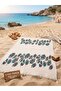 Muslin Cotton Peshtemal and Beach Towel-Octopus Printing Technique Water Absorbent and Quick-Drying Stylish Design-