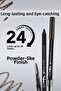 Extreme Tattoo Soft Textured Powder Finish Long-Lasting Eyebrow Pencil with Brush - 2