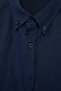 Navy Blue 100% Linen Regular/Normal Men's Shirt Tmnss26Go00039 - 6