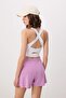 Lila Diver/Scuba Fabric 2 Layer Knitted Sports Shorts with Inside Shorts and Pockets Thmss26Sr00004 - 7