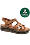 Andirigulle Genuine Leather Comfort Orthopedic Women's Sandals Taba