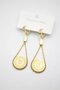 Quarter Earrings - Gold