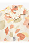 Cotton Patterned Short Sleeve Shirt - 6