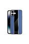 Apple iPhone 18 Compatible Case Premium Leather Case Blue