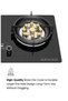 2-Burner Glass Gas Hob OG3010GC (9-Cavity Wok Burner, Tempered Glass, Flameout Protection) - 5