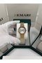 Women's Wristwatch Quartz Mechanism Silver Steel Cord, Silver Dial with Stone Detail Dm-00104L-B1 - 4