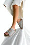 Silver Stone Anatomical Women's Slippers Ew7038 - 5
