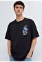 M0613391 Printed T-Shirt Men's T-Shirt Black