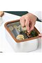 2000ml Stainless Steel Insulated Bento Lunch Box,Multifunctional Food Container,304 Grade - 2