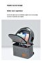 Waterproof Maternity Baby Diaper Backpack, Multifunction Travel Nappy Changing Bag, Stroller Hook - 6