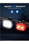 Rechargeable Bike Light Set,IPX6 Waterproof,Ultra Bright Front & Back for Night Riding - 6