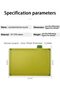 4Pcs Kitchen Plastic Cutting Board Set,Color-Coded,Non-Slip,30x22CM,Dishwasher Safe - 5
