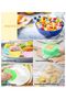 27-Piece Stackable 3-in-1 Leak-Proof Bento Box Set,with Soup Cups & Utensils,Khaki - 4
