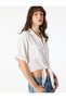 Women's Short Sleeve Shirt 6Sal60005Iw Off White - 2