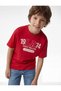 Printed Short Sleeve Crew Neck Cotton Oversize T-Shirt - 2