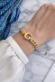 Women's Bracelet Letter Non-Tarnish Zircon Stone Special Plated Adjustable Bracelet - 2