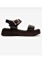 Genuine Leather Brown Women's Leather Sandals Dp08-2401 - 5