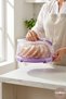 Cake Jar & Cake Jar Locked Lid Cake Jar 7 Liters Purple - 4