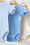 Set of 3 100% Cotton Camisole Baby and Children's Envelope Collar Bodysuit & Bodysuit - 3