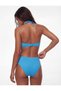 High Waist Textured Bikini Bottom - 4