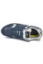 101-24220-m Hawks Orthopedic Sole Leather Men's Sports Shoes Dark Blue - 5
