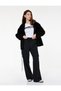 High Waist Cargo Pocket Wide Leg Sweatpants