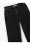 Regular Waist Straight Leg Cotton Stonewashed Jeans - Straight Jeans - 6