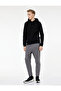 Cotton Zippered Pocket Waist Lace-Up Jogger Sweatpants