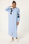 EMBROIDERY-DETAIL SHIRT DRESS - 3