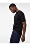 Regular Fit Crew Neck Viscose Blend Short Sleeve Basic Knitwear T-Shirt - 2