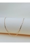 Cm Jewelry 60 cm Stainless Steel Gold Women's Necklace |   Patterned Chain |   It Doesn'T Get Dark |   Special Boxed - 3