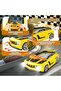 Car Racing Adventure Toy - Musical Steering Wheel Racing Car Yellow for Toddlers - 4